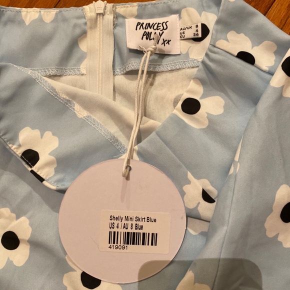 NWT RARE princess polly floral skirt - Picture 2 of 3